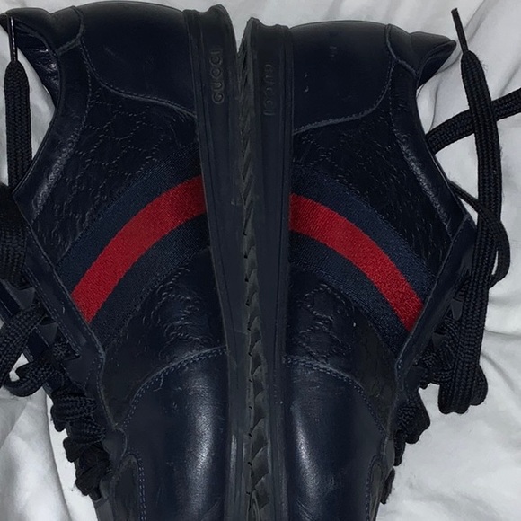 Gucci blue sneakers